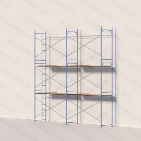 леса рамные строительные лрсп-40 6х6 м (2 яруса под настил)