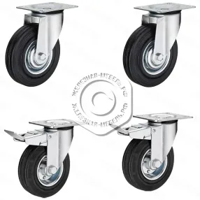 комплект литых колес с тормозом d160 мм