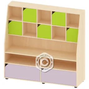 стеллаж для игрушей и пособий ст-ад-103-1
