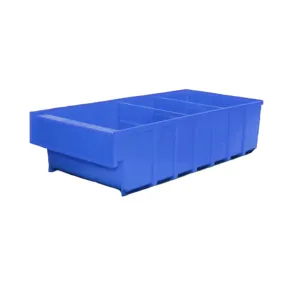 ящик пластиковый б 400х185х100 (синий)