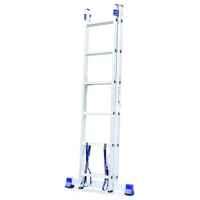 лестница двухсекционная алюминиевая 2х6 арт. 5206