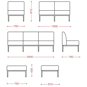 банкетка shift (модель бм28)