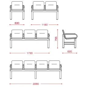 многоместная секция троя 4п (модель см 105/2un)