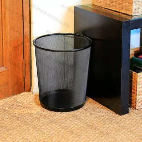 металлическая корзина для бумаг 10 л.