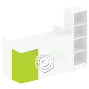 стол письменный со стеллажом оф-ст-98-10