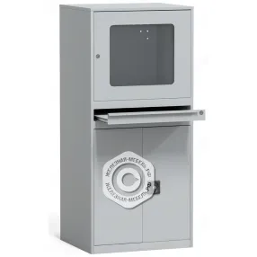 шкаф компьютерный металлический 1600х720х600