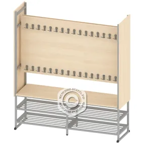 вешалка школьная на 64 места гр-шп-7