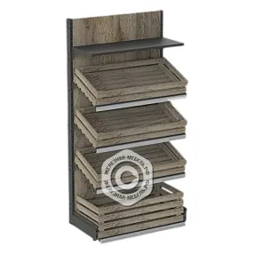 стеллаж для фруктов и овощей 2050х1000х500 мм