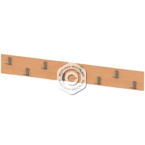 вешалка настенная 1500 мм гр-шп-20-5