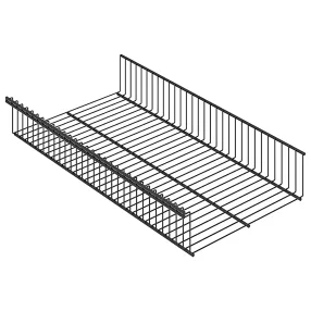 полка-корзина практик home gsb 60х30 графит