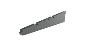 кронштейн для установки полок/корзин титан-gs (435х57х12) (цвет серебристый)