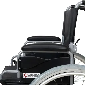 кресло-коляска h001-1 (430 мм, литые)