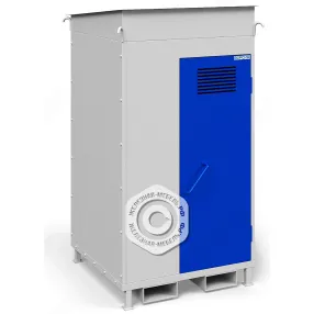 хранилище для 4 газовых баллонов разборное хгб-05, настил пвл