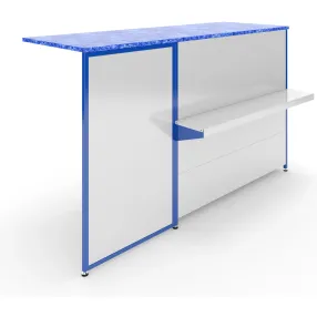 прилавок расчетный с откидной полкой 900х1000+500х550