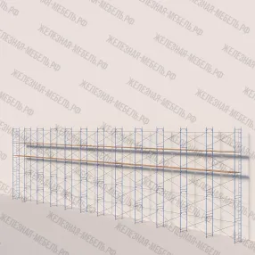 леса рамные строительные лрсп-40 10х36 м (2 яруса под настил, 2 подъема)