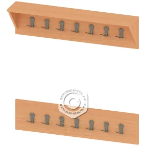 вешалка настенная 1000 мм гр-шп-20-1