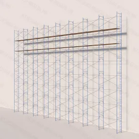 леса рамные строительные лрсп-40 16х24 м (2 яруса под настил, 2 подъема)