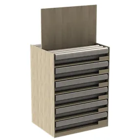 стеллаж для обоев островной лдсп 2200х1130х900 мм