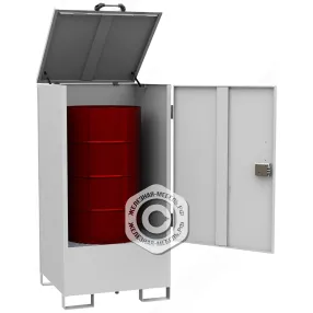 депо для 1 бочки, настил пвл, сточный поддон