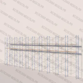 леса рамные строительные лрсп-40 10х30 м (2 яруса под настил, 2 подъема)