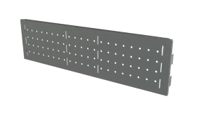 перфорированная панель титан-gs 596х160 (цвет серебристый)