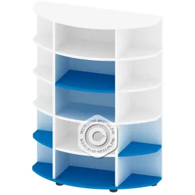 стеллаж книжный радиусный ст-ад-228