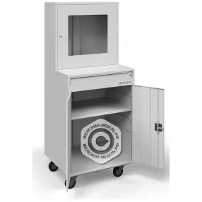 шкаф компьютерный металлический под жк монитор (1732x720x600)