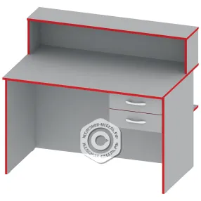 стол кафедра с надставкой мб-шк-3
