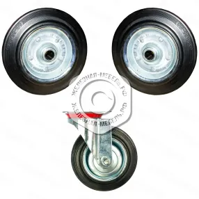 комплект колес литых d250 мм 2шт + d160 мм 1шт