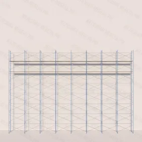 леса рамные строительные лрсп-40 16х24 м (2 яруса под настил, 2 подъема)