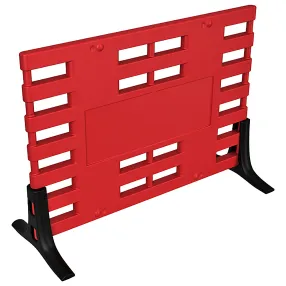 ограждение мобильное пластиковое argo с пластиковыми опорами