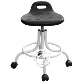 табурет винтовой с полиуретановым сиденьем т08