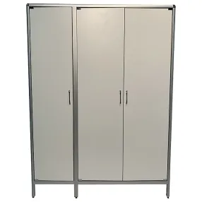 шкаф лабораторный для одежды стр мд-ал 108.05 (белый)