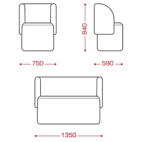 диван стримлайн (модель д5-02)