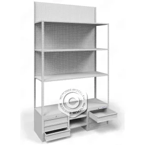 стеллажный комплекс для инструментов 3000х1900х600