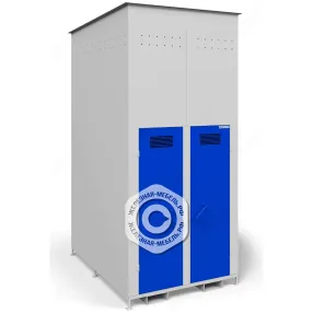 хранилище для газовых баллонов разборное без пандуса сгб-30