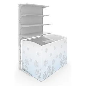 стеллаж торговый бонетный 25 серия