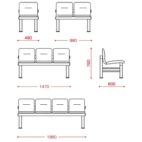 многоместная секция тамерлан (модель см 106)