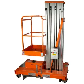 подъемник одномачтовый телескопический 125 кг 9 м tor gtwy9-100 ac 220v (от сети) (g)