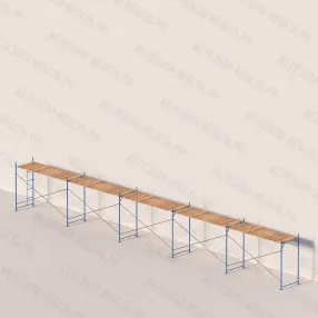 леса рамные строительные лрсп-30 2х15 м (1 ярус под настил)