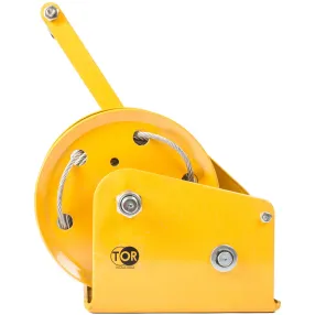 лебедка ручная tor лб-1800 (bhw) г/п 0,81 т длина троса 20 м