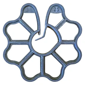 фиксатор арматуры звездочка 25, упаковка 1000 шт