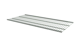 металлическая сетчатая полка титан-gs (903х406) (цвет серебристый)