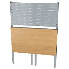 верстак откидной деревянный small, перфорация 0,5м