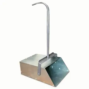 металлический откидной совок «дворник»