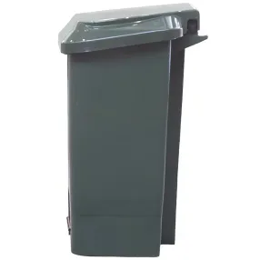мусорный контейнер мкт-30 полимерный 30л., с педалью, с пакетодержателем
