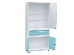 шкаф медицинский шмс-2-р-2-ц