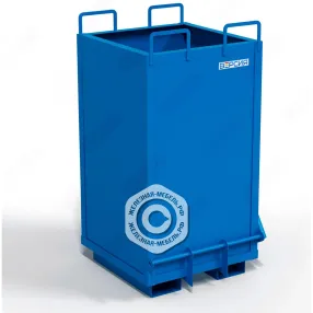 контейнер саморазгружающийся для производственных отходов кг-08-1500