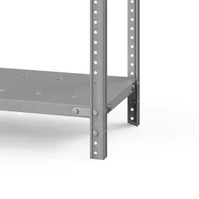 стеллаж металлический тс лайт 2000х700х300 (4 перфорированные полки)