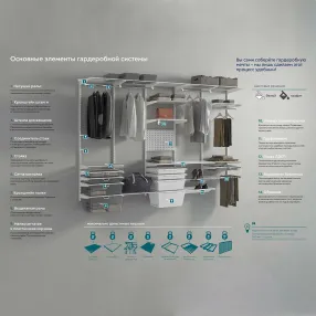 перфопанель практик home gp 45х40 белая